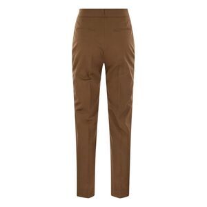PT01 Women's Tailored Straight Leg Trousers Women BROWN Pants